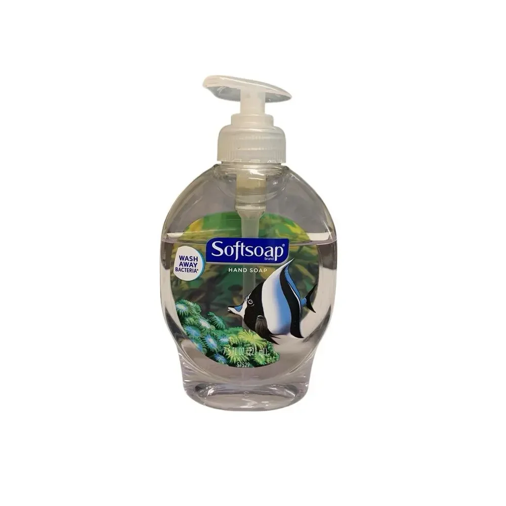 NEW‎ Vintage SoftSoap Aquarium Series Fish Panel Inside 7.5 oz Hand Soft Soap